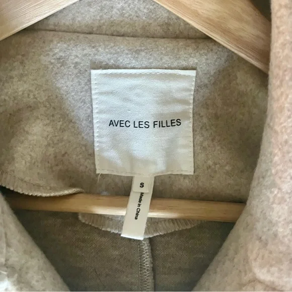 Avec Les Filles Felted Barn Jacket (S) - Picture 6 of 11